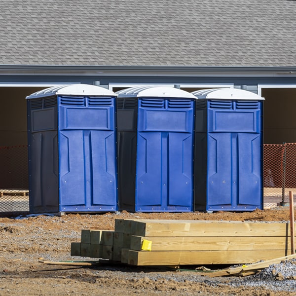 are there any restrictions on what items can be disposed of in the portable restrooms in Bledsoe